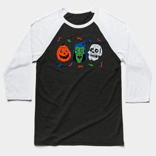 Halloween III: Season of the Witch Silver Shamrock Masks Baseball T-Shirt